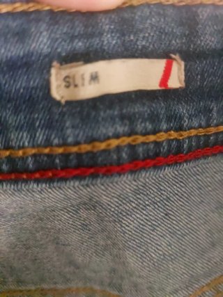 Pantalón tejano hombre azul