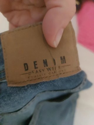 Pantalón tejano hombre azul