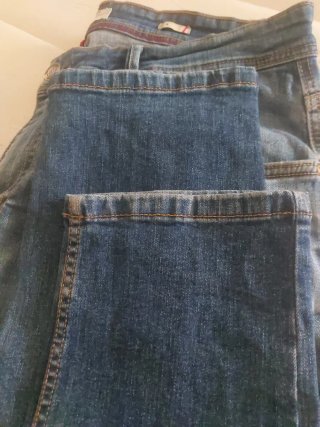 Pantalón tejano hombre azul