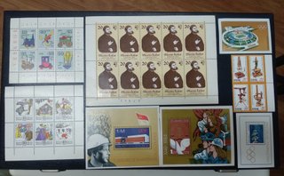 Lote Hojitas y Sellos Alemania DDR