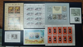 Lote Hojitas y Sellos Alemania DDR