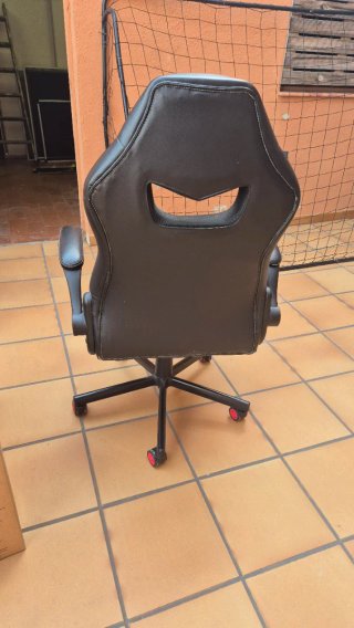 Silla Gamer Negra y Roja