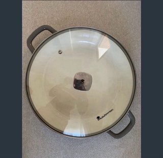 Olla Hierro Fundido Masterpro Negra/Gris