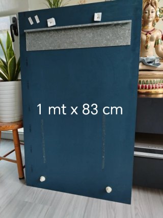 Espejo grande plateado casi sin uso 1*83 cm