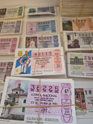 Lotería Nacional Antigua - Décimos Sueltos