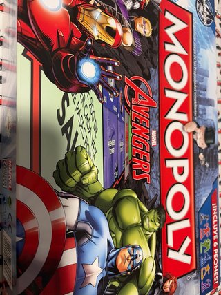 Monopoly Avengers Marvel Hasbro Gaming