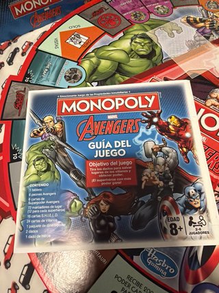Monopoly Avengers Marvel Hasbro Gaming