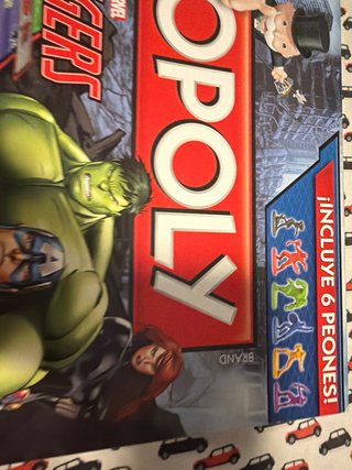 Monopoly Avengers Marvel Hasbro Gaming