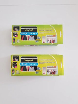 Multi perchas Magic Hanger- 2 packs de 8 multiperc