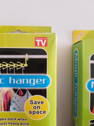 Multi perchas Magic Hanger- 2 packs de 8 multiperc