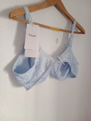 Sujetador encaje azul talla 95B