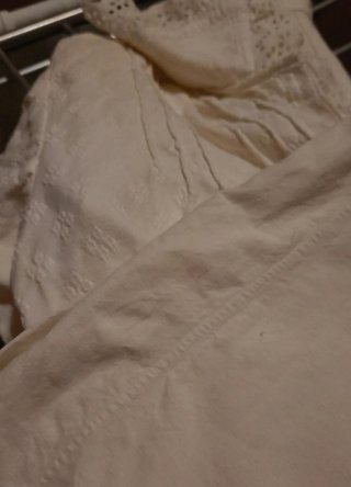 Camicia da notte vintage bianca taglia unica