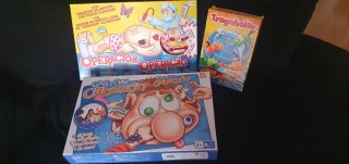 Lote 3 Juegos de Mesa: Operación, Tragabolas, Gast