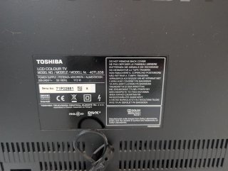 Televisor Negro