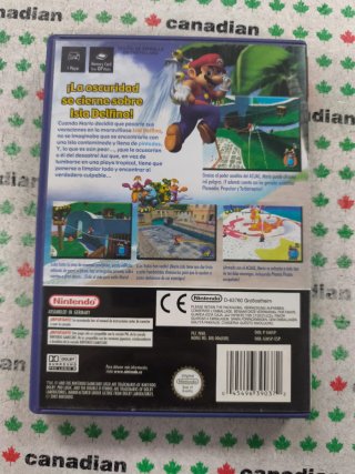 Super Mario Sunshine Nintendo GameCube PAL