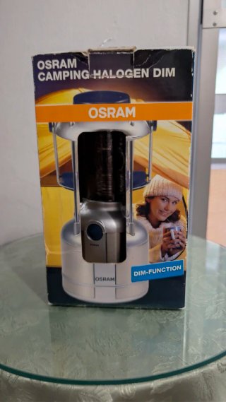 Lámpara Camping Osram Plata Transparente
