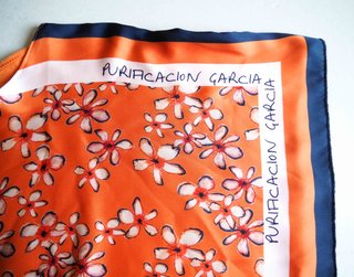 Blusón PURIFICACIÓN GARCÍA. Naranja