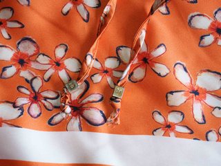 Blusón PURIFICACIÓN GARCÍA. Naranja