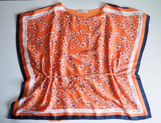 Blusón PURIFICACIÓN GARCÍA. Naranja