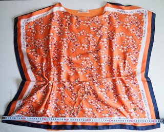 Blusón PURIFICACIÓN GARCÍA. Naranja