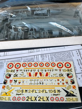 Heller 1/48 Mirage III C/B