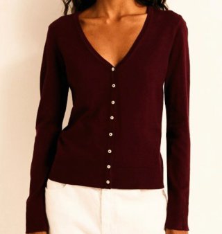 Chaqueta Lefties cuello pico talla  M