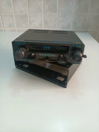 Autoradio Vintage ITT Non Testata Con Plancia