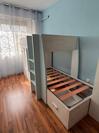 Cama LiteraTren Juvenil Infantil 90x190 cm