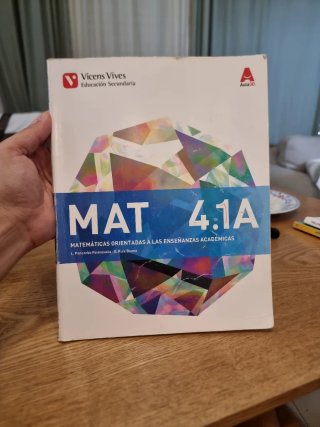 MAT 4A, Matemáticas orientadas a las enseñanzas...