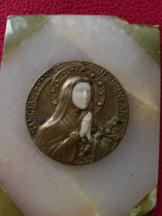 Relicarios de plata pintados a mano