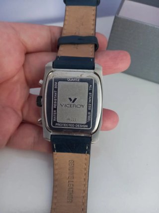 Reloj Viceroy Cuarzo Azul y Plata Nuevo