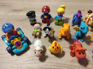Lote Tolo Muñecos y Animales