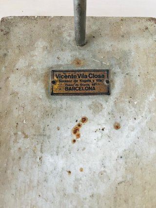 Soporte químico antiguo Vicent Vila Closa