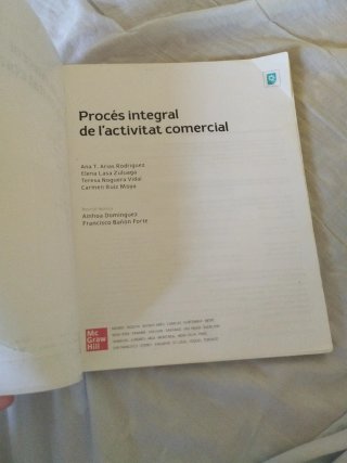 Procés integral de l'activitat comercial