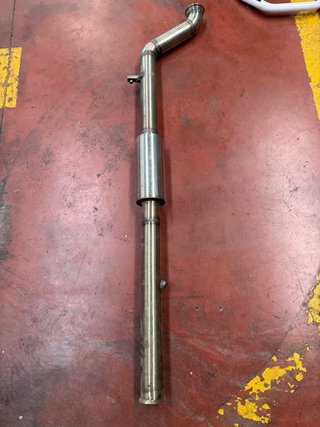 Escape trasero y intermedio Clio Sport 197/203