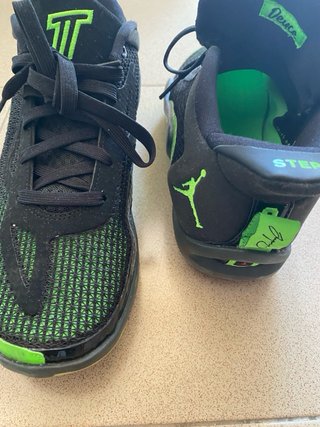 Zapatillas Jordan Tatum Negras y Verdes