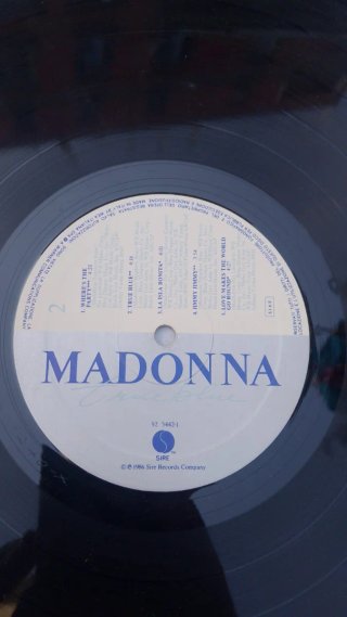 Madonna True Blue Vinile