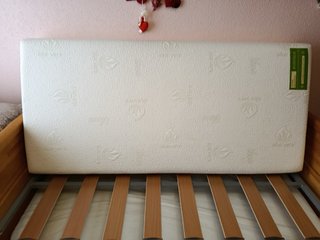 Cama nido de madera con colchón y somier