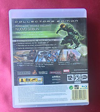 Spider-Man 3 Collector's Edition PS3 Ita Completo