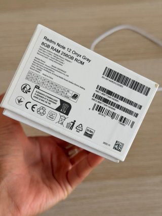 Redmi Note 12 Onyx Gray 8GB RAM 256GB