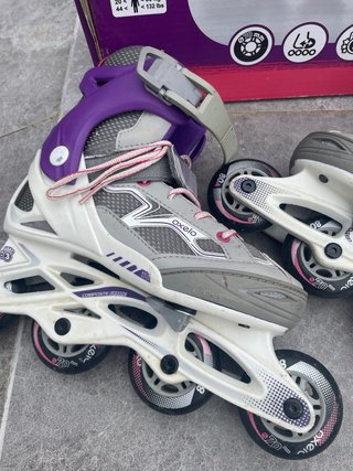 Patines Oxelo Fit 3 Junior + Protectores