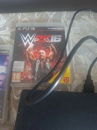 Consola PS3 Negra + 4 Juegos + Mando