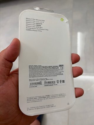 Cover iPhone 17 Pro Silicone Apple Verde