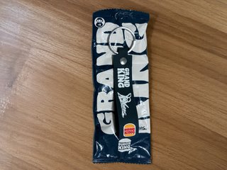 Llavero Burger King Xocas Edición Limitada correa