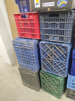Cajas de campo y cuneras (lote)