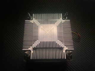 Disipador de aluminio para CPU