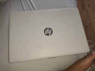 Portátil HP Negro y Blanco