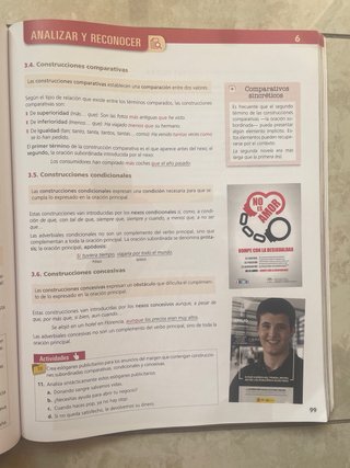 Lengua castellana y literatura, 4 ESO