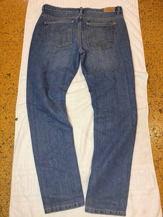Vaqueros Slim Fit Azul Hombre Talla 48