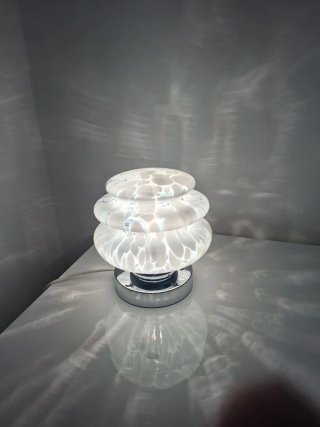 Lampada vintage vetro e metallo